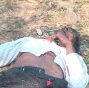 साठ वर्षीय बुजुर्ग की धारदार हथियार से निर्मम हत्या