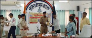 पुलिस अधीक्षक पन्ना की उपस्थिति में यातायात ट्रैफिक वार्डन सदस्यो की बैठक संपन्न, नशे से दूर रहने , की गयी अपील ।।