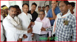 केन बेतवा लिंक परियोजना से प्रभावित ग्रामीणों ने सोपे ज्ञापन।।