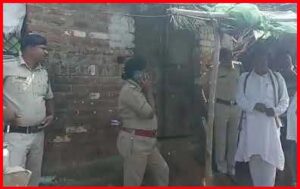 सनसनीखेज हत्याकांड में आईजी एवं डीआईजी ने किया घटनास्थल का निरिक्षण।।