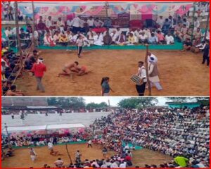 पन्ना में मध्य प्रदेश और यूपी के पहलवानों ने दिखाया दम, मुस्कान ने नेहा को दी पटखनी।।