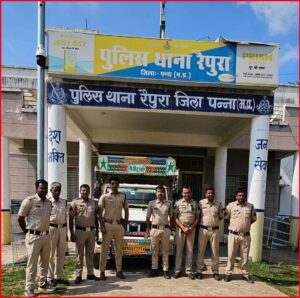 अवैध पशु परिवहन पर पन्ना पुलिस की बड़ी कार्रवाई , एक आरोपी गिरफ्तार